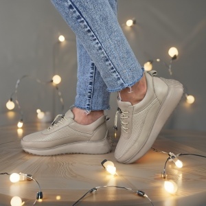 Pantofi casual/sport dama MANOS.RO piele naturala PS696