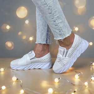 Pantofi casual/sport dama MANOS.RO piele naturala PS717