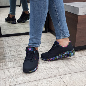 Pantofi dama Skechers 155506 BBK - Img 3