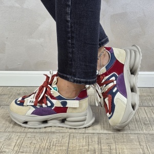 Pantofi dama sport FEELING piele naturala PS831