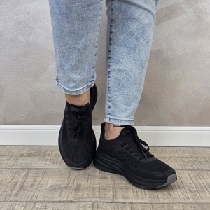 Pantofi dama sport Skechers® Bobs Squad Chaos 117759 BBK - Img 5