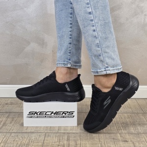 Pantofi dama sport Skechers® SKECHERS SLIP-INS GO WALK FLEX 124836 BBK - Img 7