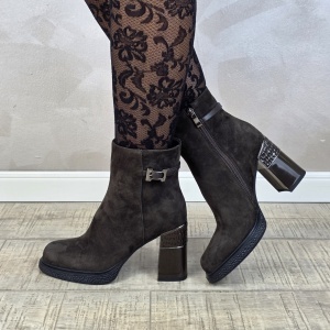 Botine/Ghete dama piele naturala MANOS.RO BT360