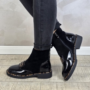 MANOS.RO Ghete dama casual piele naturala Filippo GD2650