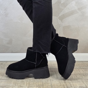 MANOS.RO Ghete dama piele naturala Water Repellent ANA VIOTTI GD2381 - Img 4
