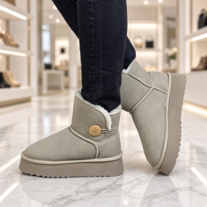 MANOS.RO Ghete dama piele naturala Water Repellent ANA VIOTTI GD2529