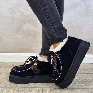 MANOS.RO Ghete/Pantofi dama piele naturala Water Repellent ANA VIOTTI GD2625 - Img 4