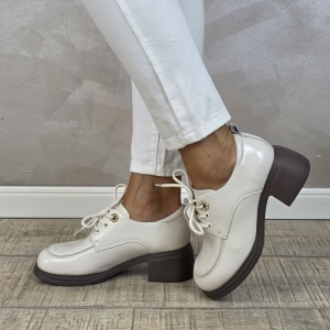 MANOS.RO Pantofi dama Ana Viotti piele naturala PO378 - Img 2