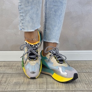 MANOS.RO Pantofi dama casual sport piele naturala FEEL PS801 - Img 5