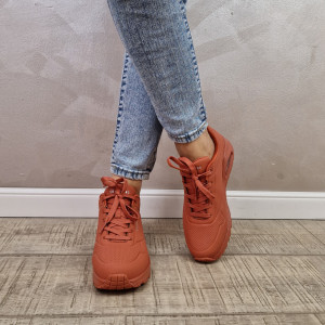 MANOS.RO Pantofi dama sport Skechers® Uno 73690 RUST - Img 2