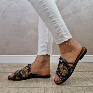 MANOS.RO Sandale dama piele naturala GOLD DEER SV1247 - Img 2