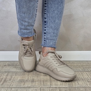 Pantofi casual/sport dama MANOS.RO piele naturala PS692 - Img 3