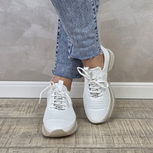 Pantofi casual/sport dama MANOS.RO piele naturala PS699 - Img 2