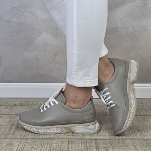 Pantofi casual/sport dama MANOS.RO piele naturala PS700 - Img 5