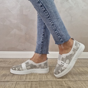 Pantofi casual/sport dama MANOS.RO piele naturala PV2153