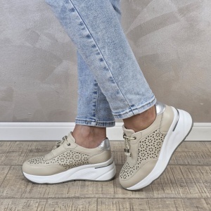 Pantofi dama casual ANA VIOTTI piele naturala PC2355 - Img 4