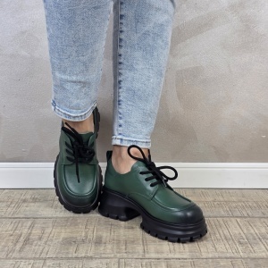 Pantofi dama casual FORMAZIONE piele naturala PC2357 - Img 2