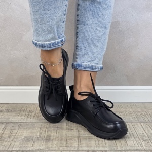 Pantofi dama casual FORMAZIONE piele naturala PC2452 - Img 3