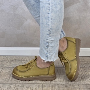Pantofi dama casual Franco piele naturala PC2384 - Img 2