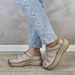 Pantofi dama casual Franco piele naturala PV2161