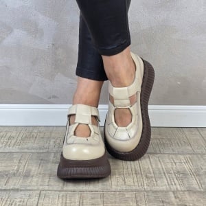 Pantofi dama casual Franco piele naturala PV2164 - Img 2