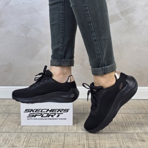 Pantofi dama sport Skechers® Bobs Squad Chaos 117679 BBK