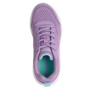 Pantofi dama sport Skechers®- lavanda, GLIDE-STEP, din material textil 303679L LAV - Img 6