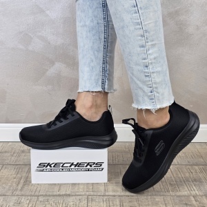 Pantofi sport Skechers® Work Relaxed Fit: Ultra Flex 3.0 Slip Resistant - Jinie 108176 BLK - Img 3