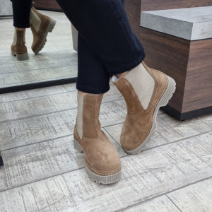 Ghete dama piele naturala CASPIAN GD1459 - Img 2