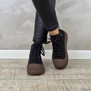 MANOS.RO Ghete dama casual Formazione piele naturala GD2373 - Img 3