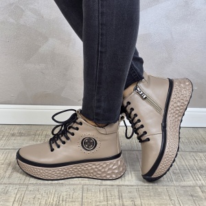 MANOS.RO Ghete dama casual sport piele naturala Filippo GD2632