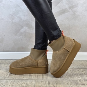 MANOS.RO Ghete dama piele naturala Water Repellent ANA VIOTTI GD2461