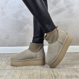 MANOS.RO Ghete dama piele naturala Water Repellent ANA VIOTTI GD2462 - Img 4