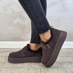 MANOS.RO Pantofi dama casual sport piele naturala FILIPPO PP438 - Img 4