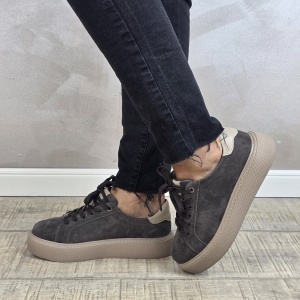 MANOS.RO Pantofi dama casual sport piele naturala FILIPPO PS850 - Img 4