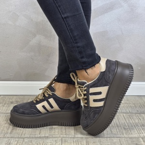 MANOS.RO Pantofi dama casual sport piele naturala FILIPPO PS886 - Img 4