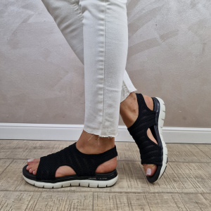 MANOS.RO Sandale dama Skechers Skechers Cali® Flex Appeal 2.5 119271 BLK - Img 4