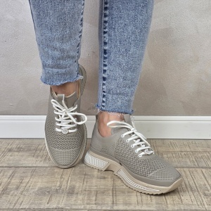 Pantofi casual/sport dama MANOS.RO piele naturala PS698 - Img 3