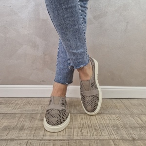 Pantofi casual/sport dama MANOS.RO piele naturala PV2154 - Img 3