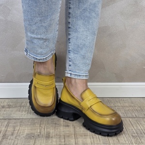 Pantofi dama casual FORMAZIONE piele naturala PC2346 - Img 2