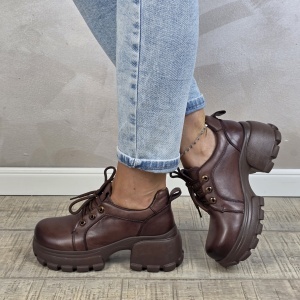Pantofi dama casual FORMAZIONE piele naturala PC2448
