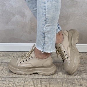 Pantofi dama casual Franco piele naturala PC2338 - Img 5