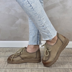 Pantofi dama casual Franco piele naturala PC2383 - Img 4