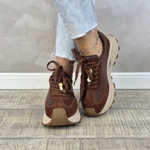 Pantofi dama sport FEELING piele naturala PS814 - Img 4