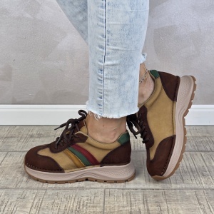 Pantofi dama sport FEELING piele naturala PS817
