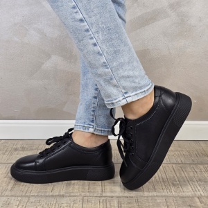 Pantofi dama sport Formazione piele naturala PS705 - Img 4