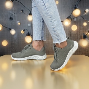 Pantofi dama sport Skechers® Bobs B Flex W 117591 OLV