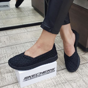 Pantofi dama StretchFit Skechers 31860 BBK