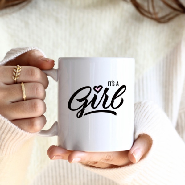Cana cu Mesaj It's a Girl