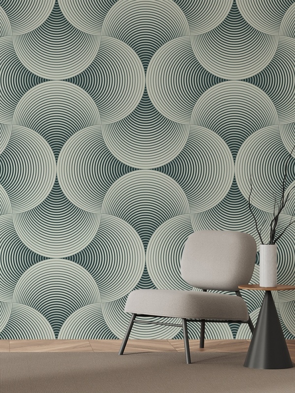Fototapet Texturi - Pattern geometric modern cu efect 3D (Texture 011)